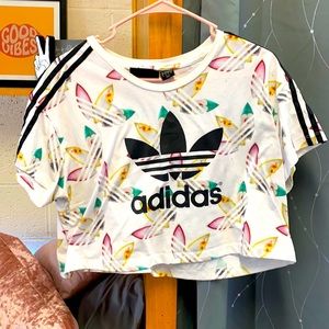 Adidas cropped tshirt
